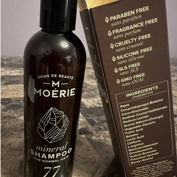 Moerie Mineral Shampoo - Hair Growth - Reverse Hair Loss - Vegan - New Box (1pc) - Picture 3 of 9